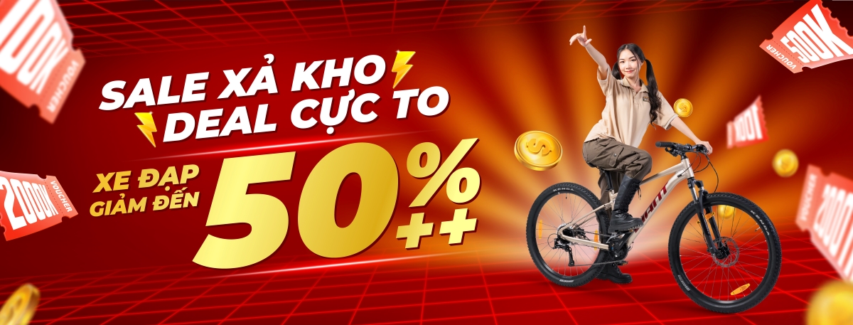 Săn Sale Xả Kho Deal Cực To Cùng Xedap.vn – Giảm Giá Đến 50%++
