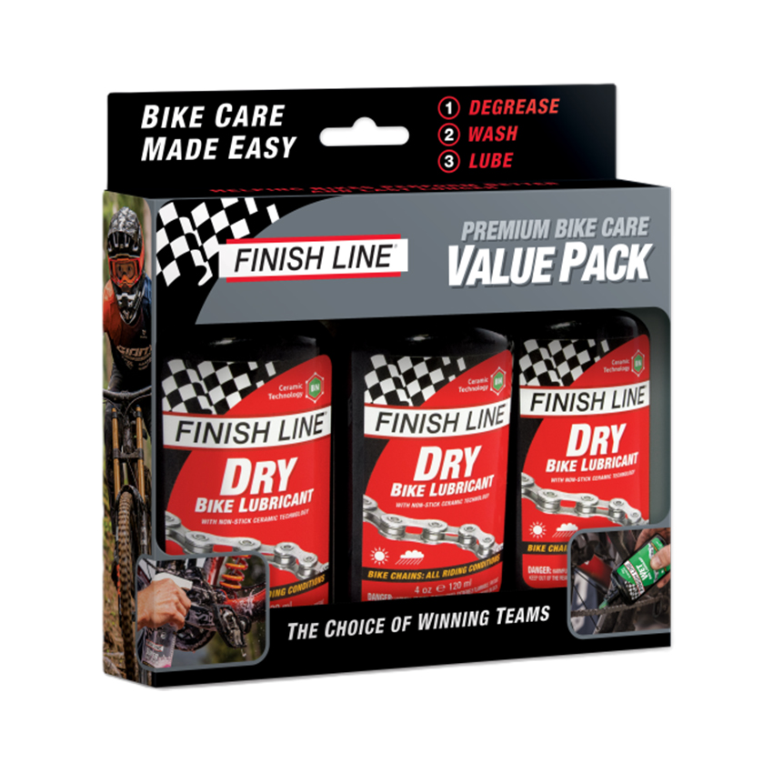 Dung Dịch Bôi Trơn Dùng Cho Xe Đạp 120ml (3 Chai/Hộp) FINISH LINE Dry Lube