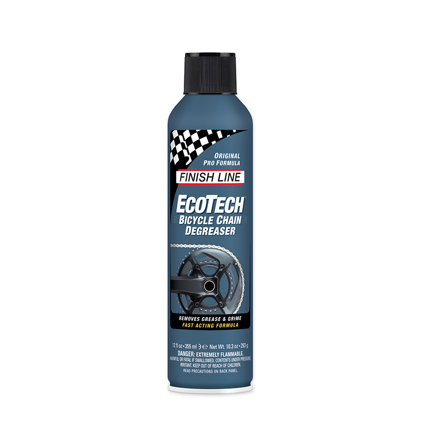 Dung Dịch Vệ Sinh Dầu Mỡ Sinh Học Cho Xe Đạp 355ml Dạng Xịt FINISH LINE Ecotech Degreaser Aerosol