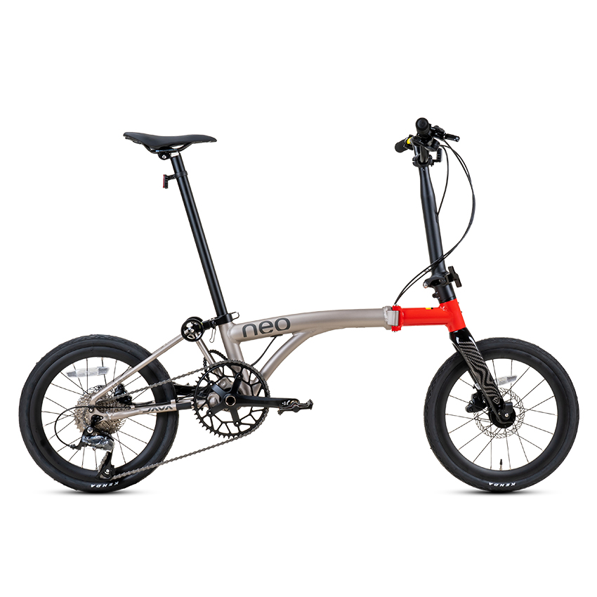 Xe Đạp Gấp Folding JAVA NEO-349ALFD - Phanh Đĩa, Bánh 16 Inches