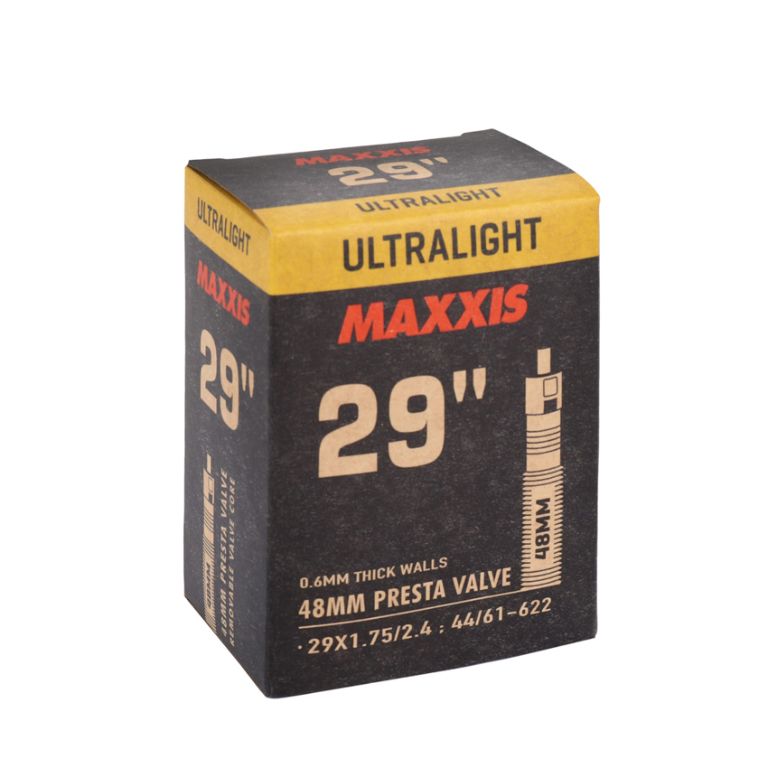 Ruột Xe Đạp 29X1.75/2.4 48mm Van Nhỏ (PRESTA) MAXXIS Ultralight Bicycle Tube