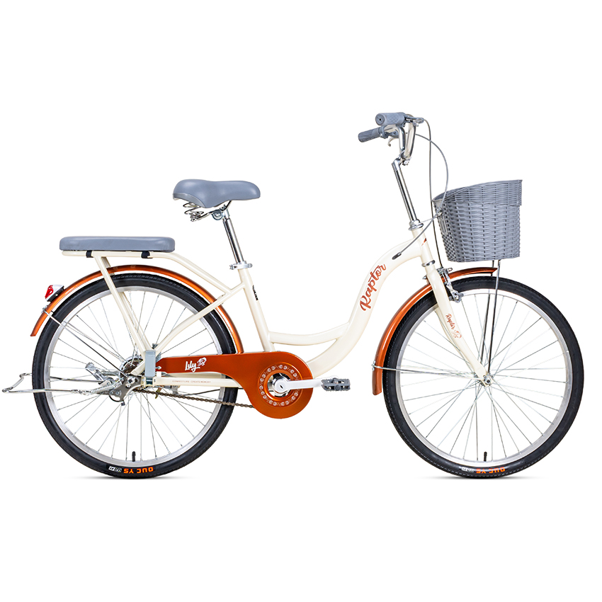 Xe Đạp Đường Phố Touring RAPTOR Lily 3B - Bánh 24 Inch