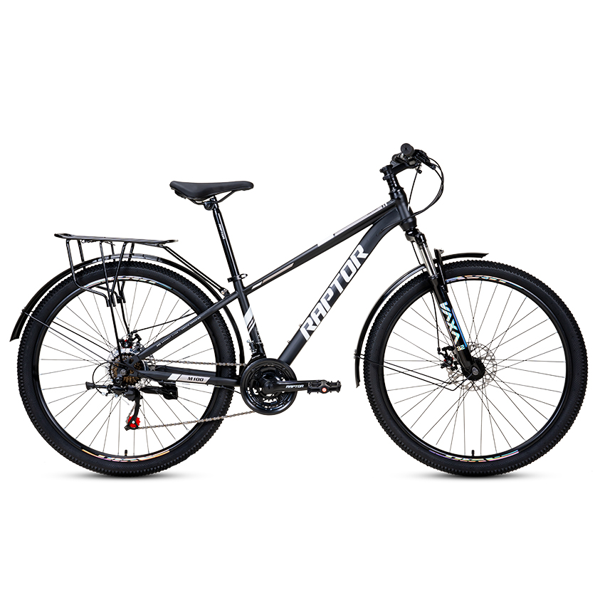 Xe Đạp Địa Hình MTB RAPTOR M100 3B - Phanh Đĩa, Bánh 27.5 Inches
