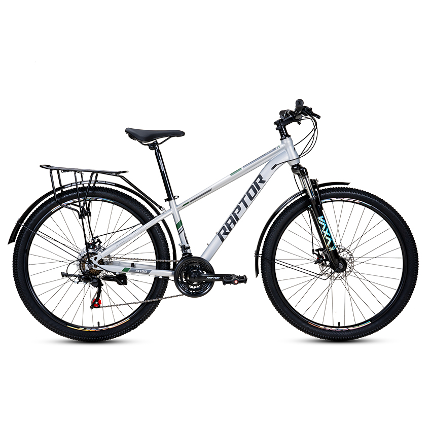 Xe Đạp Địa Hình MTB RAPTOR M100 3B - Phanh Đĩa, Bánh 27.5 Inches