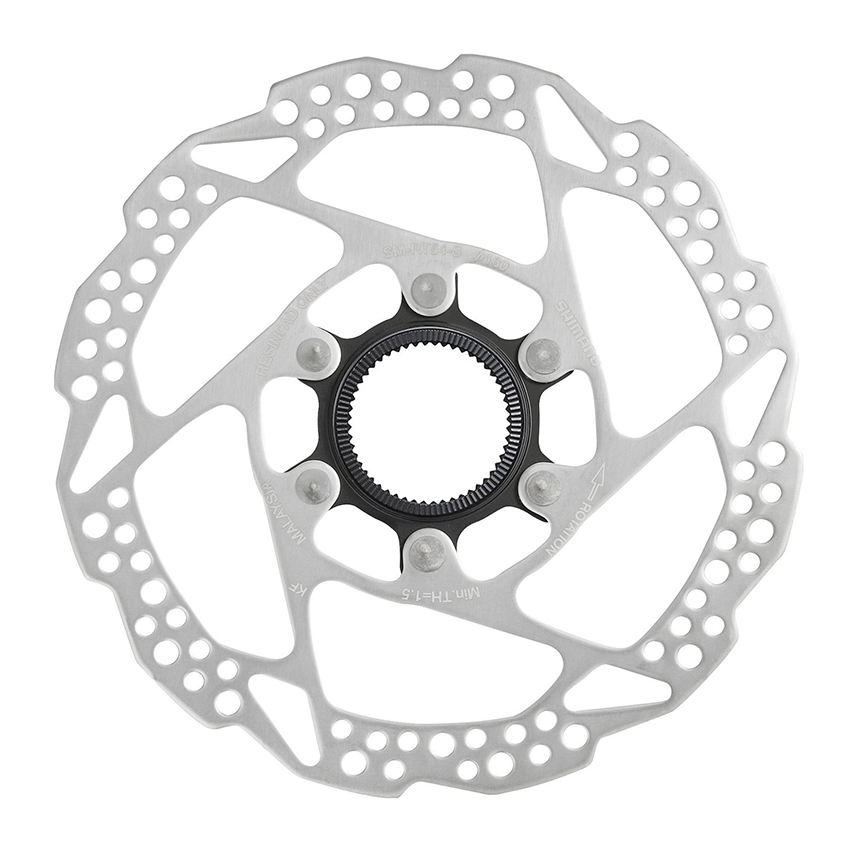 Đĩa Thắng Xe Đạp SHIMANO SM-RT54, S 160mm, W/Lock Ring (External Spline) Rotor For Disc Brake