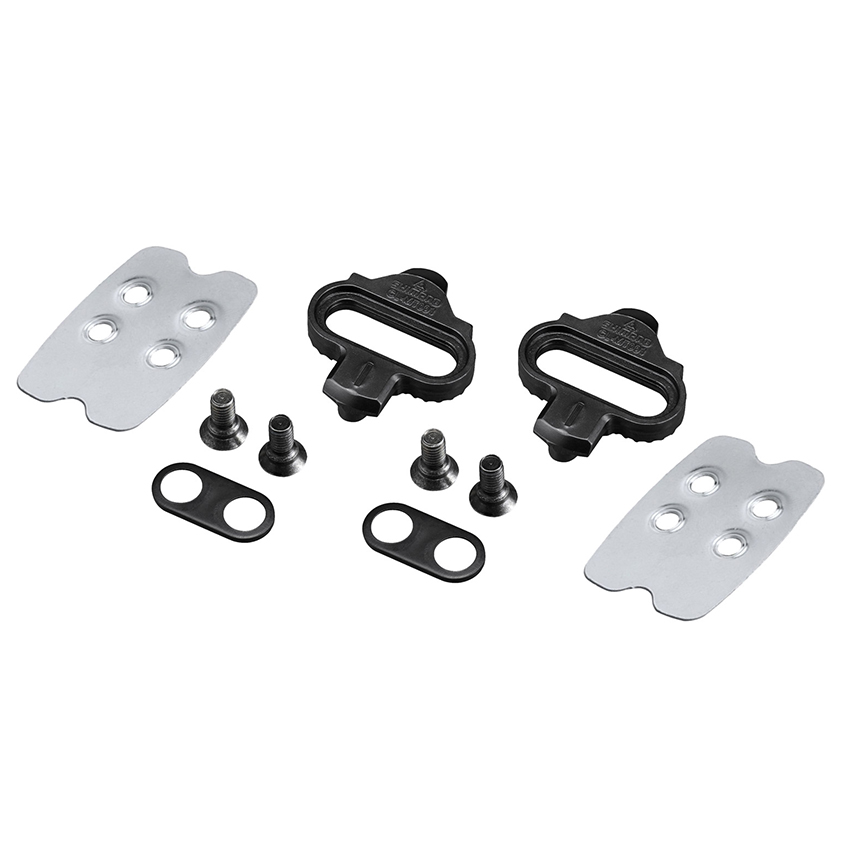 Can Giày Gắn Pê Đan Xe Đạp SHIMANO CL-MT001 Cleat Set W/ Cleat Nut (Multi-Entry Type/Pair) Cleat Set