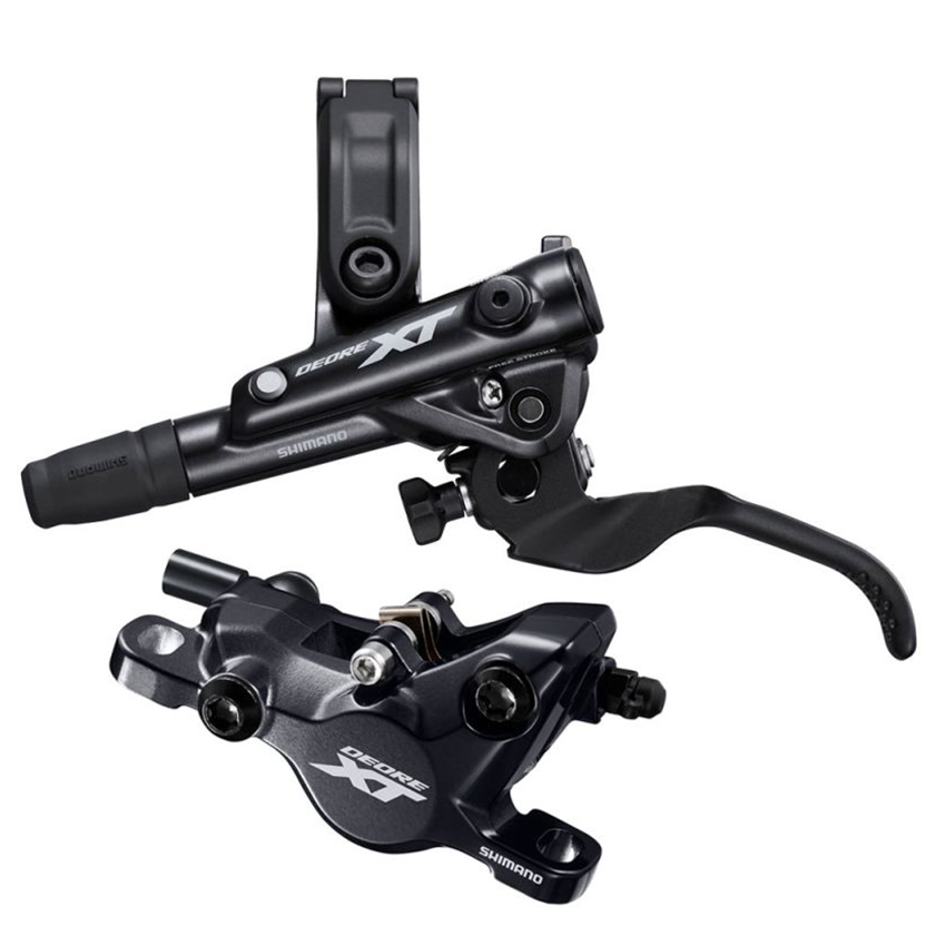 Bộ Thắng Đĩa Trước Xe Đạp DEORE XT, BL-M8100(L), BR-M8100(F), W/O ADAPTER, RESIN PAD(W/O FIN), 1000MM HOSE(SM-BH90-SBM BLACK), W/CONNECTER INSERT DISC BRAKE ASSEMBLED SET/J-kit