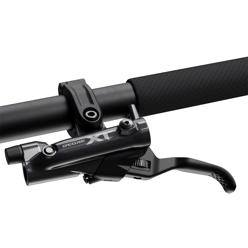 Bộ Thắng Đĩa Trước Xe Đạp SHIMANO Deore XT, BL-M8200(L), BR-M8200(F), W/O Adapter, Resin Pad(W/O FIN), 1000mm Hose (SM-BH90-SBM Black), W/Connecter Insert, Disc Brake Assembled SET/J-Kit Direct