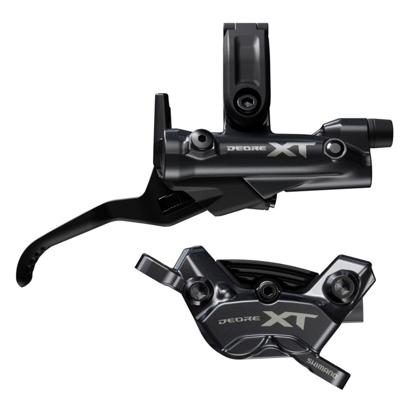 Bộ Thắng Đĩa Sau Xe Đạp SHIMANO Deore XT, BL-M8200(R), BR-M8220(R), W/O Adapter, Resin Pad (W/FIN), 1700mm Hose (SM-BH90-SBM Black), W/Connecter Insert Disc Brake Assembled SET/J-KIT