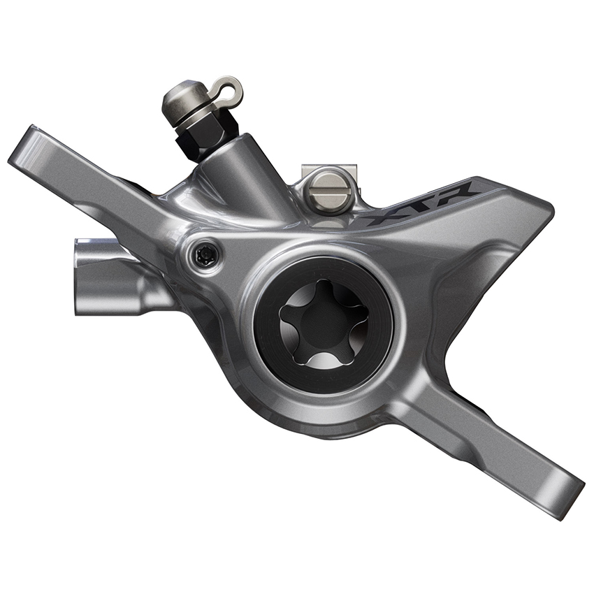 Bộ Thắng Đĩa Sau Xe Đạp SHIMANO XTR, BL-M9220(R), BR-M9200(R), W/O Adapter, Metal Pad (W/O FIN), SM-BH90-SS 1700mm (Black), W/Connecter Insert, Disc Brake Assembled SET/J-Kit Direct