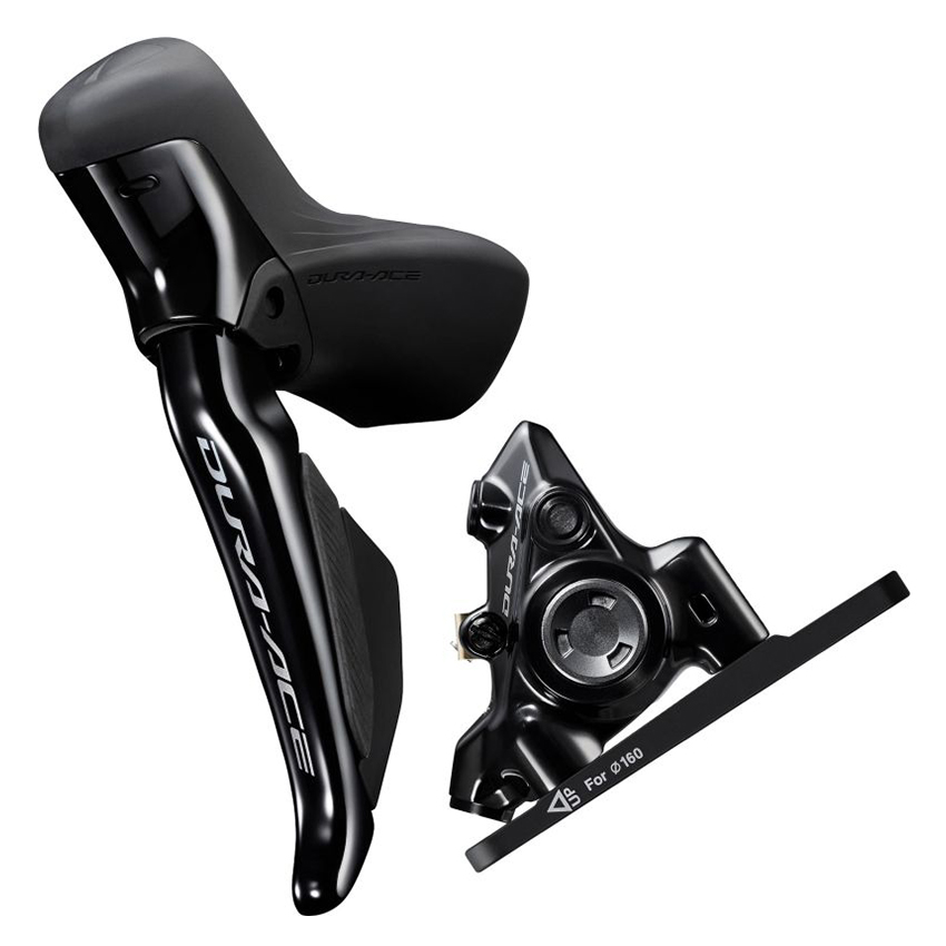 Bộ Thắng Đĩa Xe Đạp SHIMANO Dura-Ace R9270 ST-R9270(L), BR-R9270(F), For 160mm Rotor, Resin Pad (W/FIN), W/Connecter Insert, 1000mm Hose (SM-BH90 Black), 6 Group Disc Brake Assembled Set