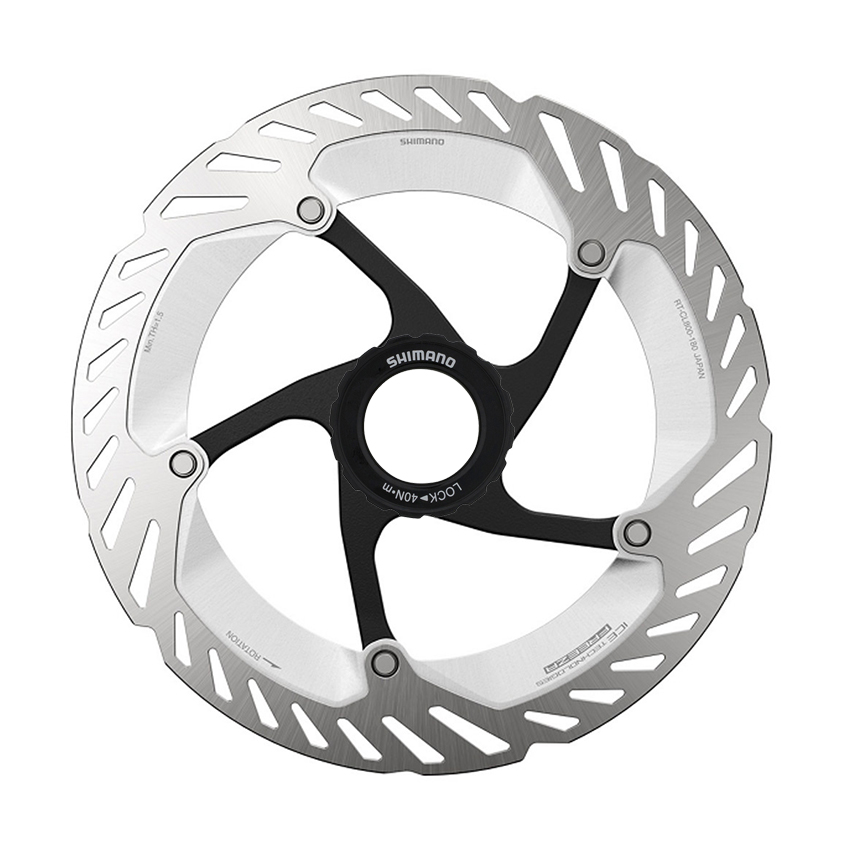 Đĩa Thắng Xe Đạp SHIMANO RT-CL800, M 180mm, W/Lock Ring(External Serration) Rotor For Disc Brake