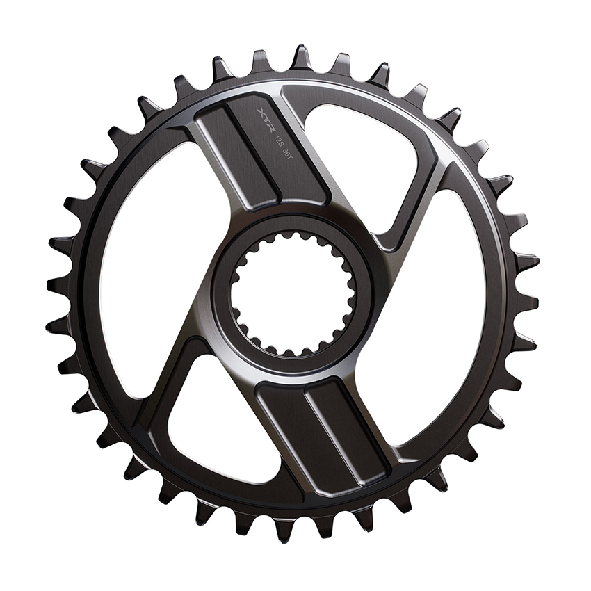 Dĩa Xe Đạp SHIMANO SM-CRM96, For FC-M9200, M9220, 36T Bicycle Chainring