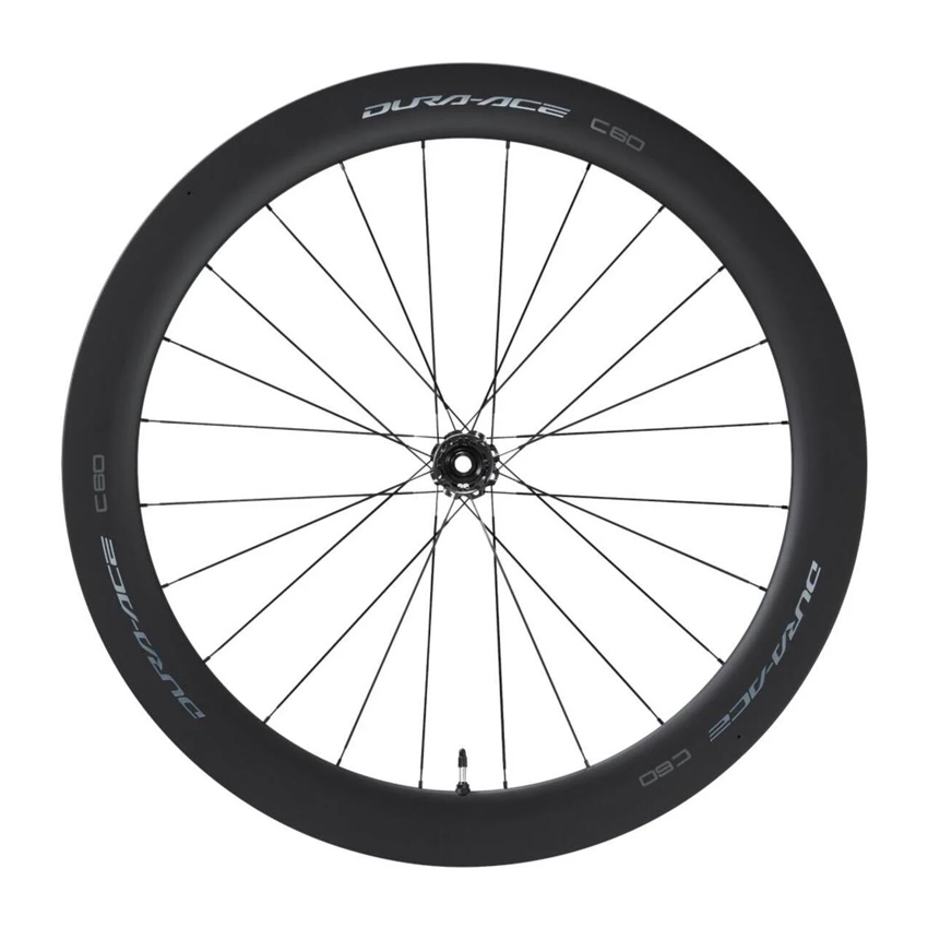 Bộ Bánh Xe Đạp SHIMANO Dura-Ace, WH-R9270-C60-HR-TL , F:24H/R:24H, For 12-S, OLD:100/142mm, F/R:12mm E-Thru, Tubeless, W/Tubeless Tape, W/BAG For CL Disc Wheelset