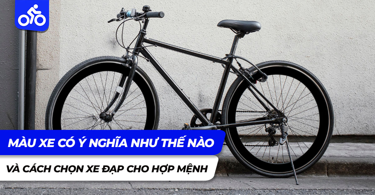 Màu xe có ý nghĩa như thế nào và cách chọn xe đạp cho hợp Mệnh