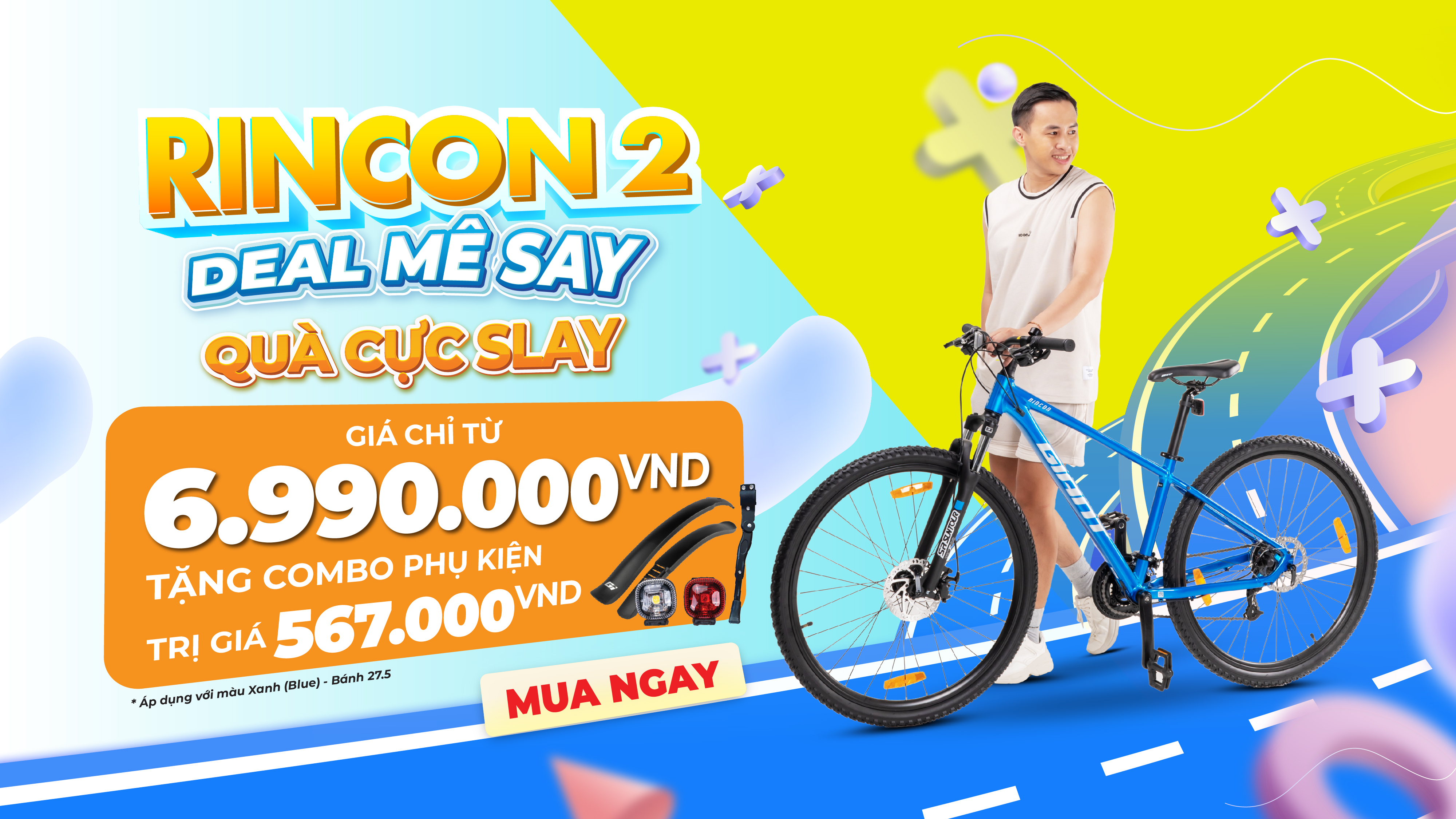 ƯU ĐÃI MÁT TAY, QUÀ TẶNG CHẤT ĐẦY KHI MUA XE ĐẠP ĐỊA HÌNH GIANT RINCON 2 