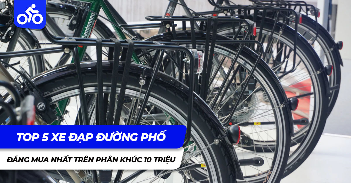 Top 5 xe đạp đường phố đáng mua nhất trên phân khúc 10 triệu