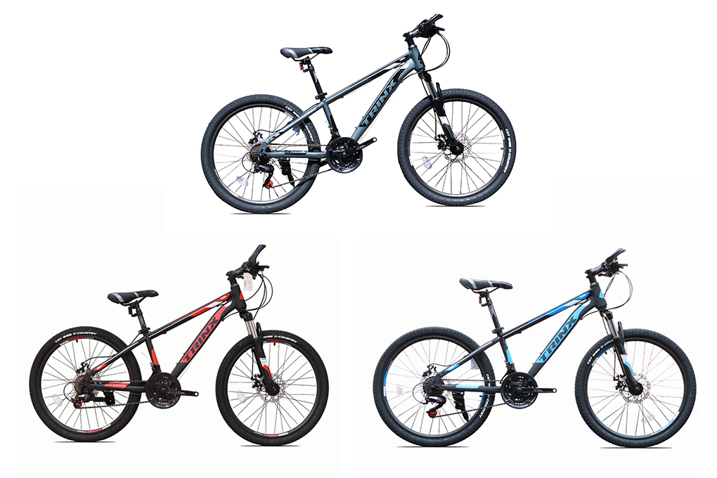 Xe Đạp Địa Hình MTB TRINX TX04 Disc – Phanh Đĩa, Bánh 24 Inches – 2021
