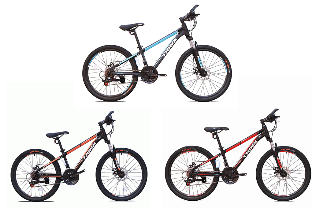 Xe Đạp Địa Hình MTB TRINX TX14 Disc – Phanh Đĩa, Bánh 24 Inches – 2021
