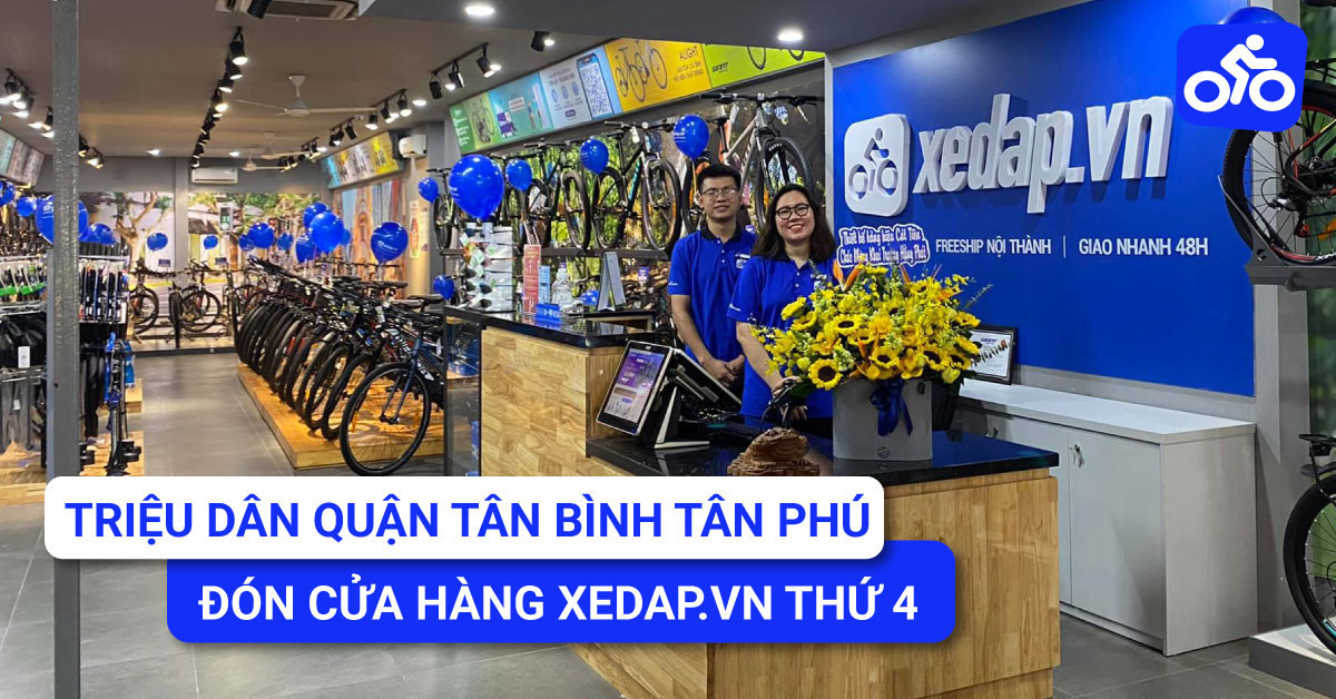 Triệu Dân Quận Tân Bình Tân Phú Đón Cửa Hàng Xedap.Vn Thứ 4