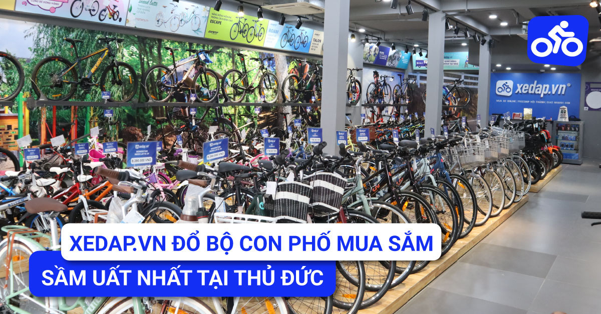 Hệ thống cửa hàng bán xe đạp ở Thủ Đức uy tín