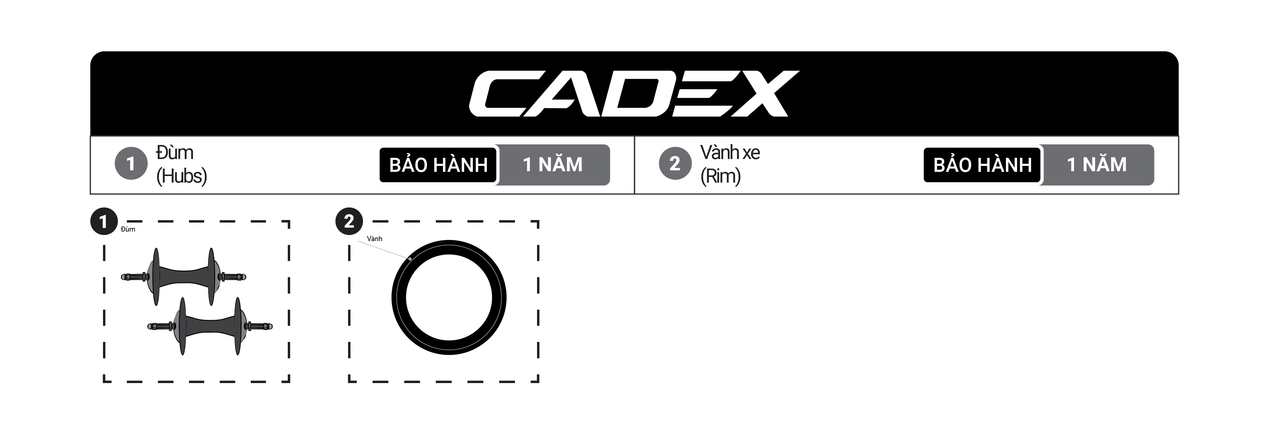 bao hanh CADEX