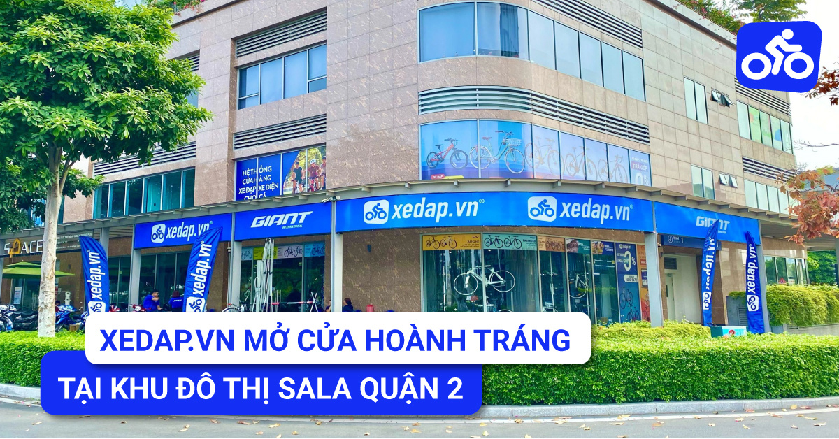 Chuỗi Siêu Thị Xedap.Vn Mở Cửa Hoành Tráng Tại Khu Đô Thị Sala Quận 2