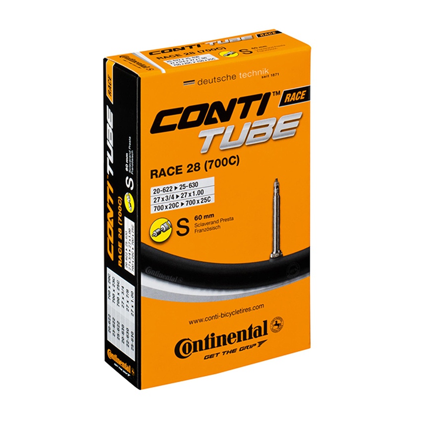 Ruột Xe Đạp 700x20/25C 60mm Van Nhỏ (Presta) CONTINENTAL Bicycle Tube Race 28