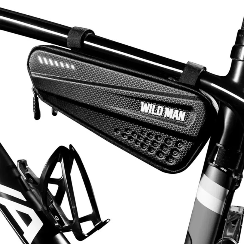  Túi Gắn Ống Ngang Xe Đạp 251x90x100mm WILD MAN WM04 Bicycle Top Tube Bag