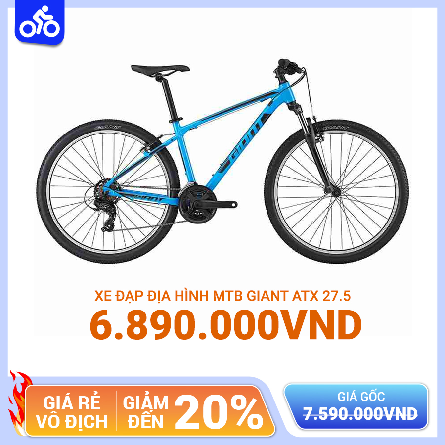 Xe Đạp Địa Hình MTB GIANT ATX 27.5 – Bánh 27.5 Inches – 2021
