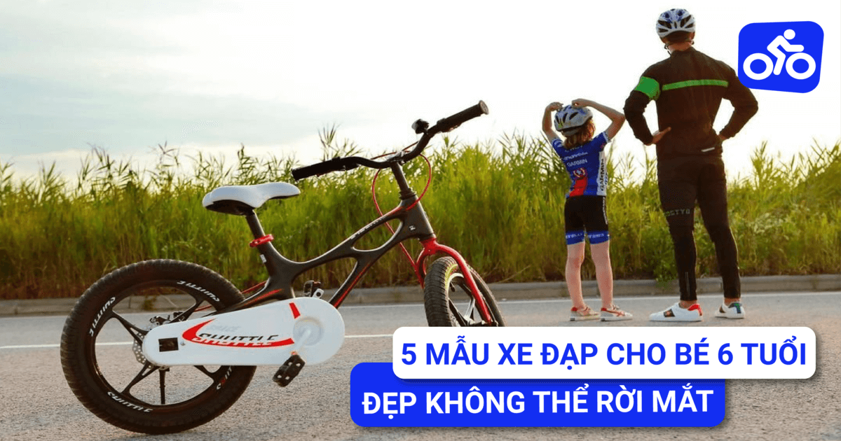 5 Mẫu xe đạp cho bé 6 tuổi bé yêu không thể rời mắt