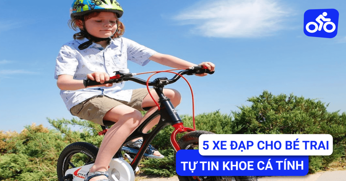 5 Mẫu Xe Đạp Cho Bé Trai Giúp Bé Tự Tin Khoe Cá Tính