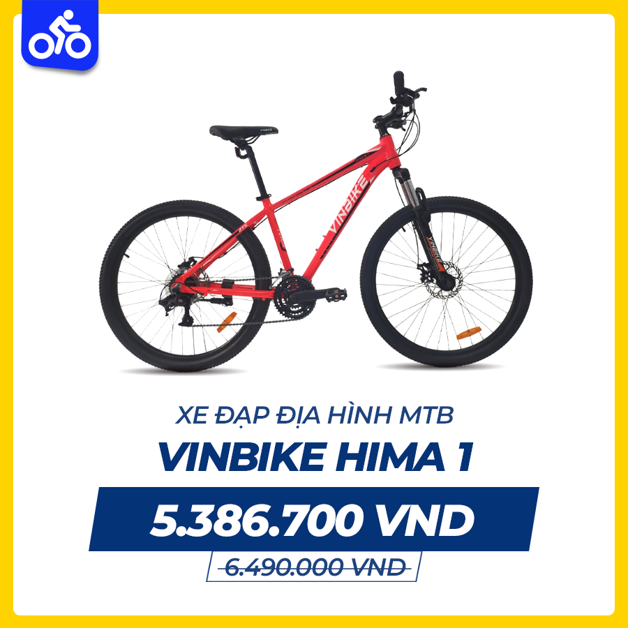 Xe Đạp Địa Hình MTB VINBIKE Hima 1 – Bánh 27.5 Inches
