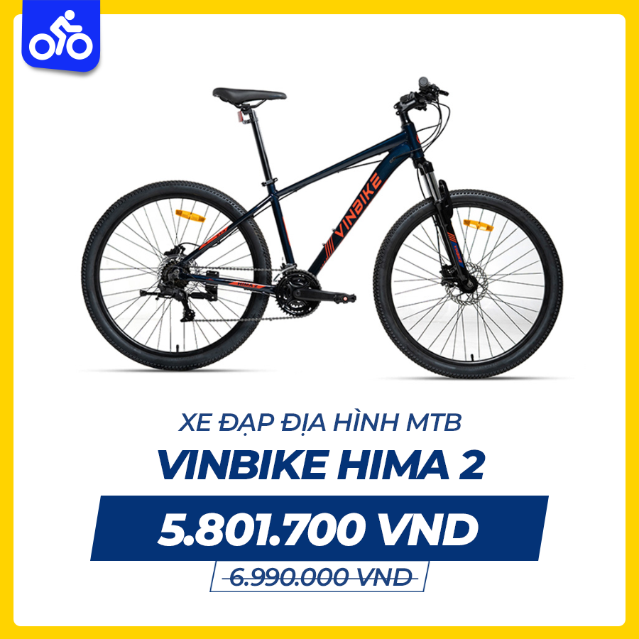 Xe Đạp Địa Hình MTB VINBIKE Hima 2 – Bánh 27.5 Inches
