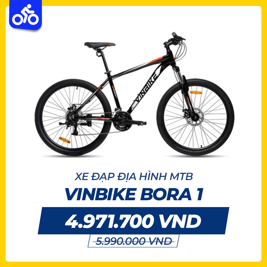 Xe Đạp Địa Hình MTB VINBIKE Bora 1 – Bánh 26 Inches
