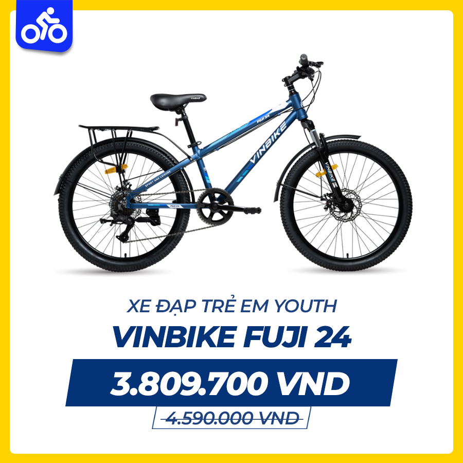 Xe Đạp Trẻ Em Youth VINBIKE Fuji 24 – Bánh 24 Inches