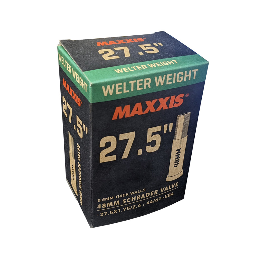  Ruột Xe Đạp 27.5×1.75/2.4 48mm Van Lớn (Schrader) MAXXIS Welter Weight Bicycle Tube