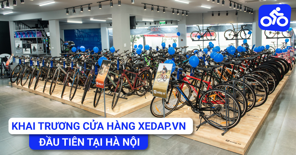 Khai Trương Cửa Hàng Xedap.vn Đầu Tiên Tại Thủ Đô Hà Nội