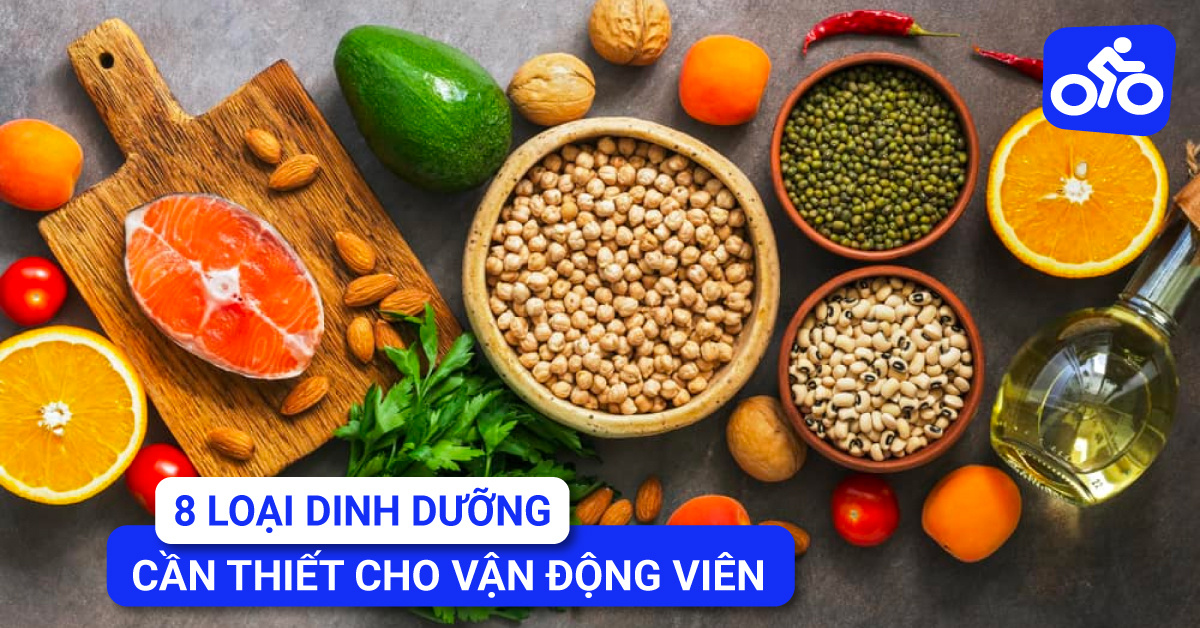 8 Loại Dinh Dưỡng Cần Thiết Cho Vận Động Viên