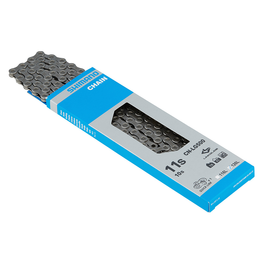  Xích Xe Đạp SHIMANO CN-LG500 126 Links For LG 9/10/11 Speed, W/Quick-Link, Bicycle Chain