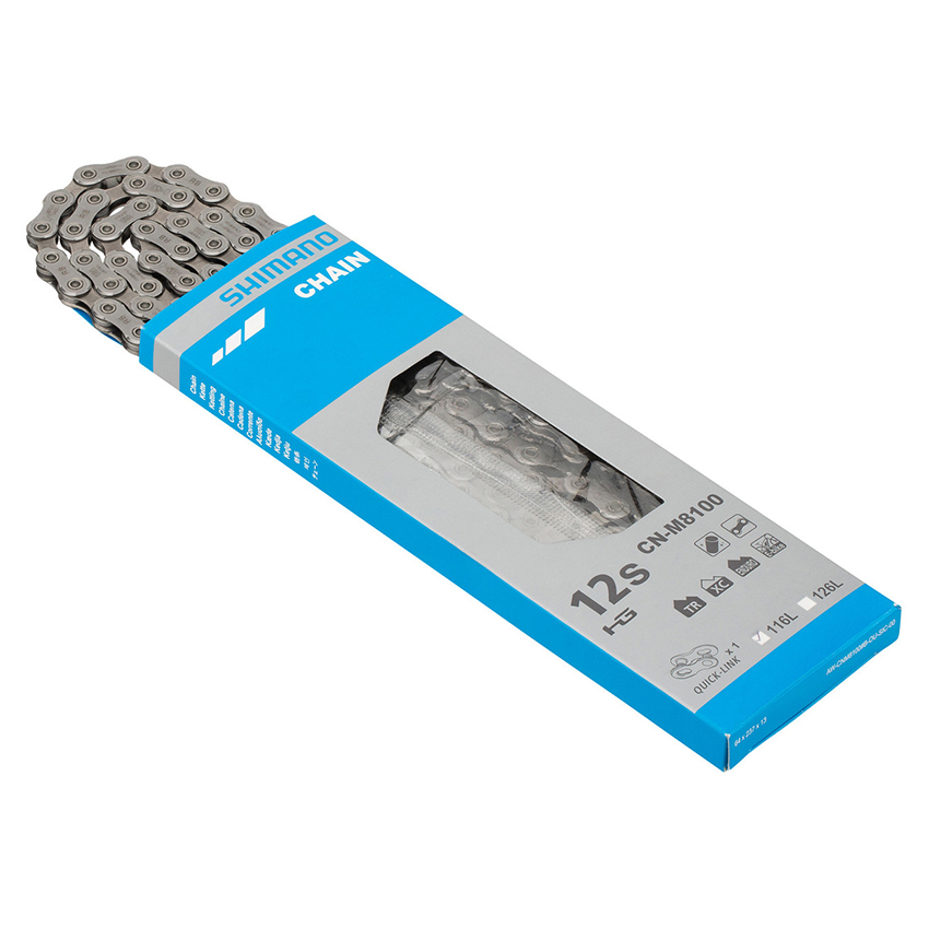  Xích Xe Đạp SHIMANO CN-M8100 116 Links For HG 12-Speed, W/Quick-Link Bicycle Chain