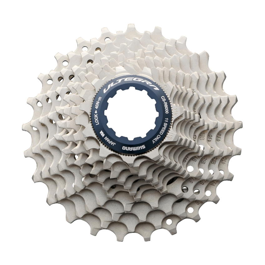  Líp Xe Đạp Đường Trường SHIMANO CS-R8000 Ultegra 11-Speed, 11-12-13-14-15-16-17-19-21-23-25T Cassette Sprocket