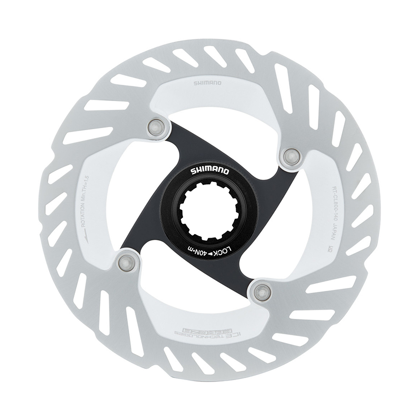  Đĩa thắng Xe Đạp SHIMANO RT-CL800 SS 140mm, W/Lock Ring (Internal Serration) Rotor For Disc Brake