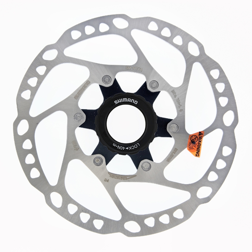  Đĩa Thắng Xe Đạp SHIMANO SM-RT64, Deore, S 160mm, W/Lock Ring (External Serration) Rotor For Disc Brake